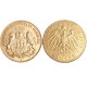 Germany 10 Mark 1912 Gold Plated Copy Coins