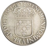 France 1 Ecu - Louis XIV 1687 Copy Coins