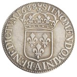 France 1 Ecu - Louis XIV 1688 Copy Coins