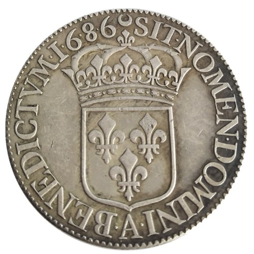 France 1 Ecu - Louis XIV 1686 Copy Coins