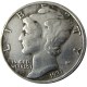 US 1931 P/S/D Mercury Dime Silver Plated Copy Coin