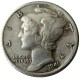 US 1941 P/S/D Mercury Dime Silver Plated Copy Coin