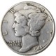 US 1916 P/S/D Mercury Dime Silver Plated Copy Coin