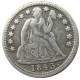 US 1843 P/S Liberty Seated Dime Silver Plated Copy Coin