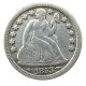 US 1853 P/S Liberty Seated Dime Silver Plated Copy Coin