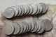 US A Set Of(1838-1881)PS 50pcs Liberty Seated Dime Silver Plated Copy Coin