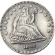 US 1861 P/S SEATED LIBERTY QUARTER DOLLARS Silver Plated Coins COPY