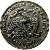 US 1878 P/CC/S SEATED LIBERTY QUARTER DOLLARS With Motto Silver Plated Coins COPY