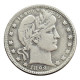 US 1898 P/S/O Barber Quarter Dollar Silver Plated Coins COPY