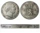 Netherlands 2 1/2 Gulden 1867 Willem lll Silver Plated Copy Decorative Coin