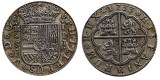 Spain Resl 1727-1738 6PCS Silver Plated Copy Coins