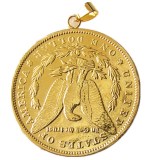P(23)Coin Pendant Morgan Dollar 1884CC Necklace Gold Plated Coin Fashion Jewelry
