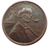 US(04) Hobo Nickel 1909 Lincoln Wheat Penny Pressed Copy Coin