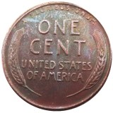 US(04) Hobo Nickel 1909 Lincoln Wheat Penny Pressed Copy Coin