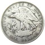 USA 1879 Schoolgirl Dollar Patterns Silver Plated Copy Coin