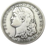 USA 1879 Schoolgirl Dollar Patterns Silver Plated Copy Coin