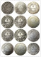 France 5 Francs 1813A-T 12pcs Different Mintmark Silver Plated Copy Coins