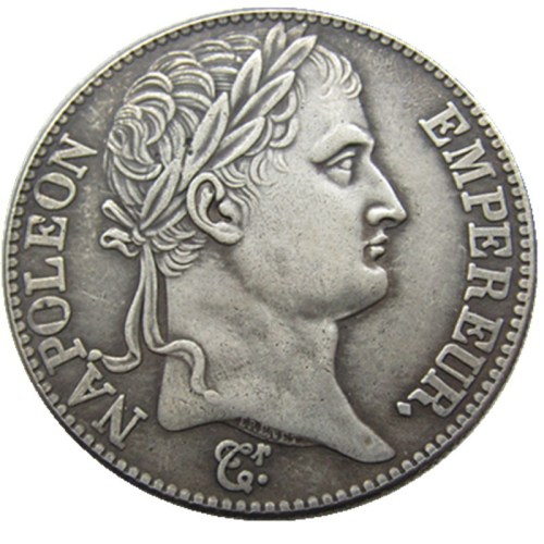 France 5 Francs 1813A-T 12pcs Different Mintmark Silver Plated Copy Coins