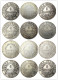 France 5 Francs 1811A-T 12pcs Different Mintmark Silver Plated Copy Coins