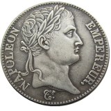 France 5 Francs 1810A-W 10pcs Different Mintmark Silver Plated Copy Coins