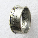 US Kennedy '1989' Half Dollar Coin Ring Handmade In Sizes 6-14