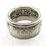 US Momento Mori Copy Coins Alloy Ring Handmade In Sizes 8-16
