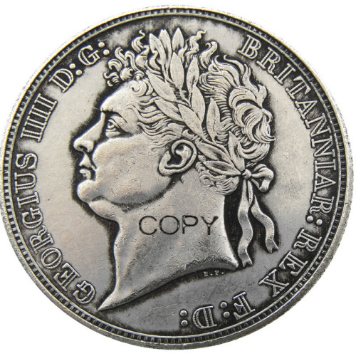 UF(26)Great Britain George IV 1820 Half Crown Copy Coin