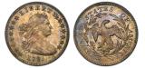 USA 5pcs/lot 1796 1797 1802 Draped Bust Half Dime Silver Plated Copy Coins