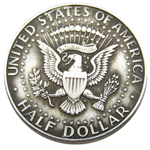 US 1989 Kennedy Half Dollar Silver Plated Copy Coins