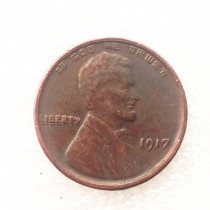 US 1917 Double Lincoln Penny Cent 100% Copper Copy Coin
