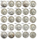 US 1932-1964P/D/S Washington Quarter Silver Plated Copy Coin
