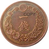 JP(43)Japan Meiji 14 Year 1 Sen Copper Copy Coins