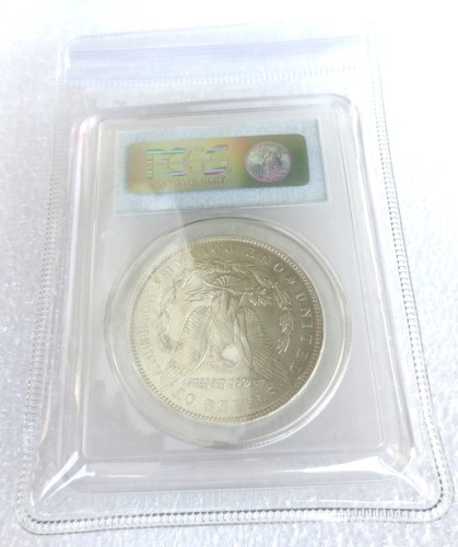 US Coin PCGS 1893S XF45 $1 Morgan Dollar Silver Coins Currency Senior Transparent Box