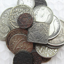 Indian Ancient Mix dates 28pcs Silver Plated/Copper Copy Coins