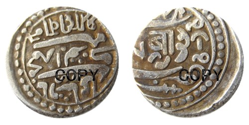 IN(18) Indian Ancient Silver Plated Copy Coins