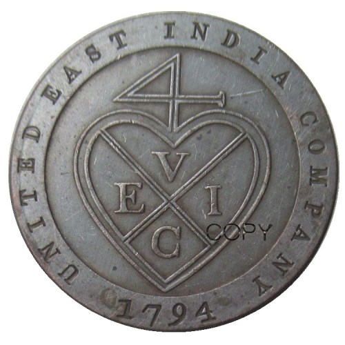 Indian Ancient 1794 100% Copper Copy Coins