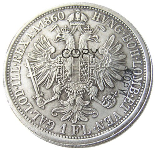 Australia 1860 Silver Plated Copy Coins