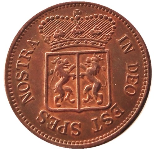 Netherlands East Indies 1791 100% Copper Copy Coin