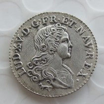 France 1720A Silver Plated Copy Coins