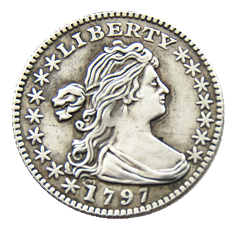 USA 1797 Draped Bust 5C Copy Coins