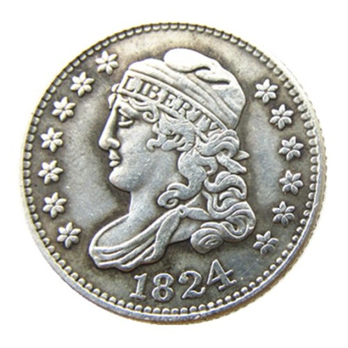 USA 1824 Capped Bust Dime Copy Coins