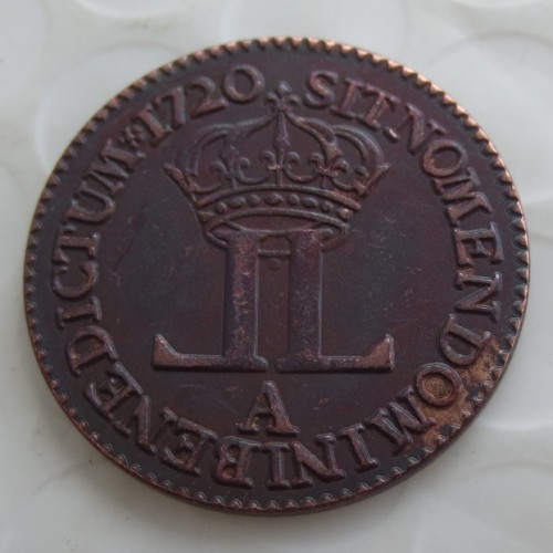 France 1720A 100% Copper Copy Coins(22mm)