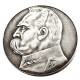 Poland 10 Zlotych 1935 Silver Plated Copy Coin