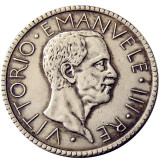 Italy 20 Lire 1928 Silver Plated Copy Coins