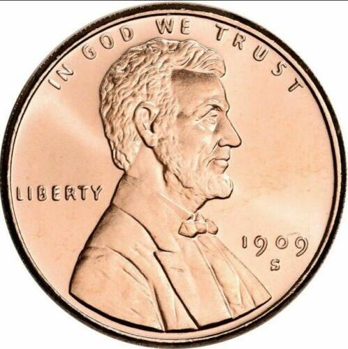 US 1909SVDB 999 Fine Copper 100pcs/lot Lincoln Penny Cent Copy Coin
