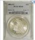 US Coin PCGS 1881CC MS68 $1 Morgan Dollar Silver Coins Currency Senior Transparent Box