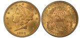 100pcs/lot US 1898 With Motto,  TWENTY DOLLARS  on Reverse Brass Copy Coin