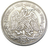 MX(01)Mexico Pancho Villa-2-oz-silver Plated rarely Copy Coin