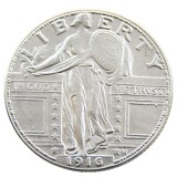 90% Silver US 1916 Standing Liberty Quarter Dollar Copy Coin(Type 1)