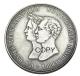 Russian 1 ruble 1841 Silver Plated Copy coins